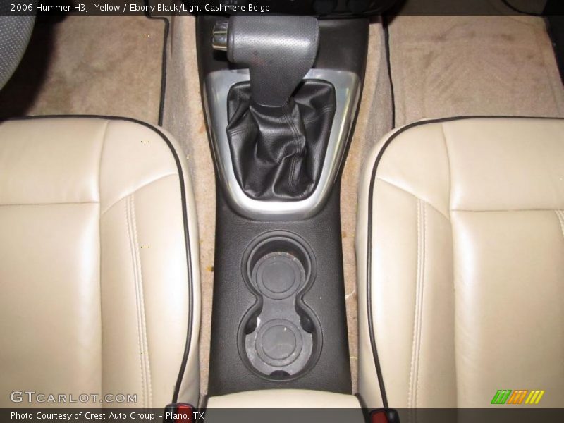 Yellow / Ebony Black/Light Cashmere Beige 2006 Hummer H3