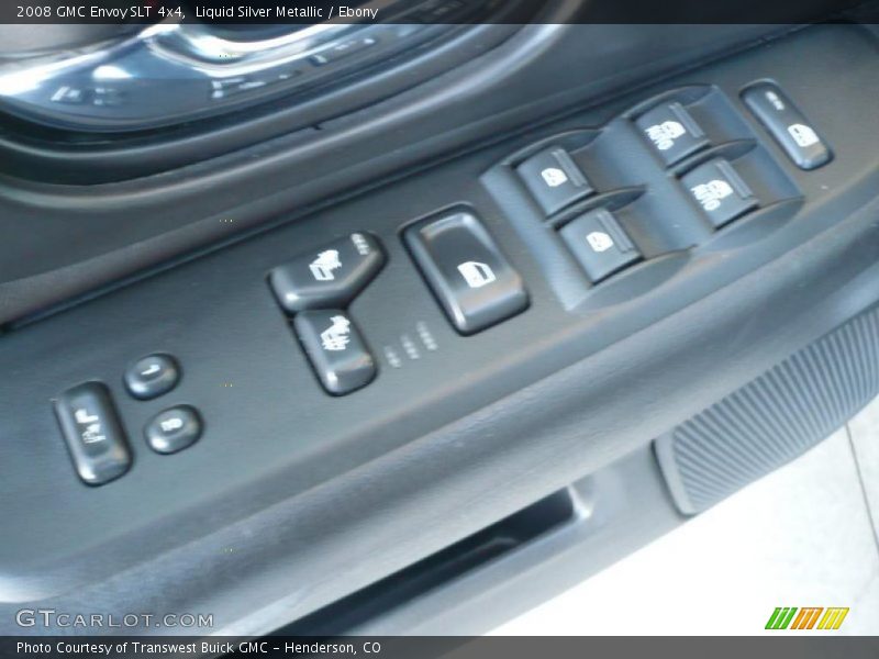 Liquid Silver Metallic / Ebony 2008 GMC Envoy SLT 4x4
