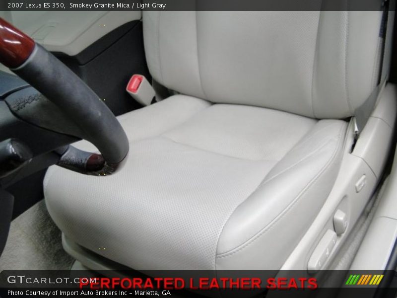 Smokey Granite Mica / Light Gray 2007 Lexus ES 350