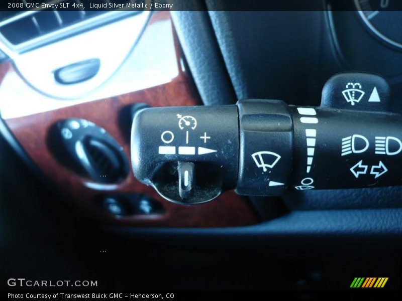 Liquid Silver Metallic / Ebony 2008 GMC Envoy SLT 4x4