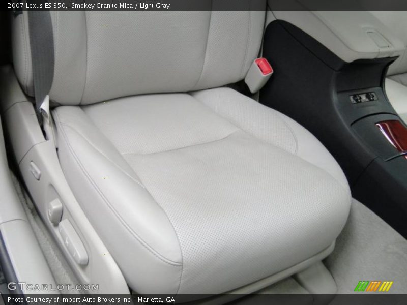 Smokey Granite Mica / Light Gray 2007 Lexus ES 350