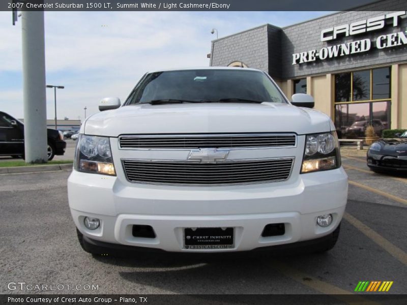 Summit White / Light Cashmere/Ebony 2007 Chevrolet Suburban 1500 LT