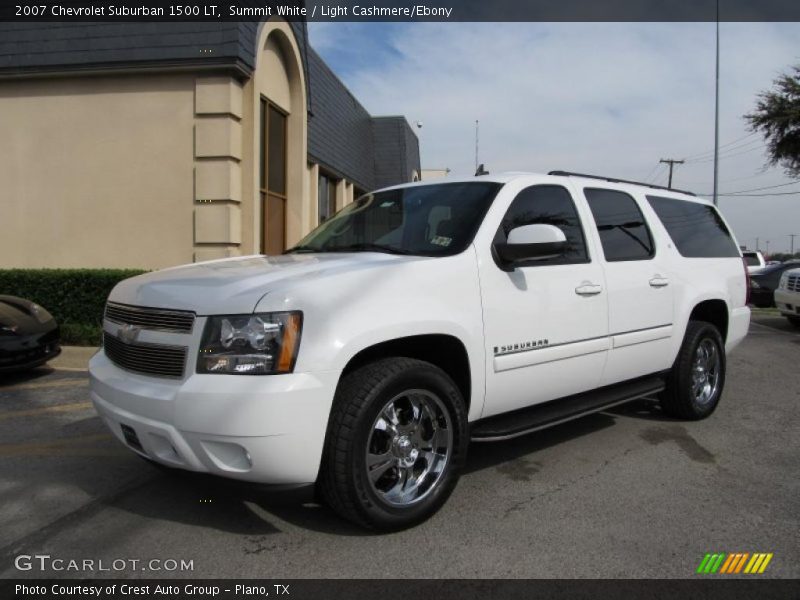 Summit White / Light Cashmere/Ebony 2007 Chevrolet Suburban 1500 LT