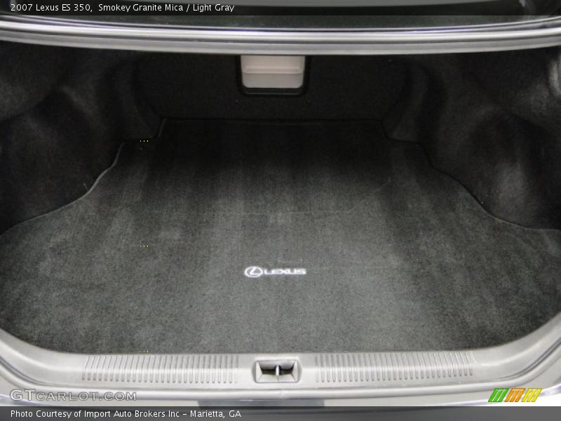 Smokey Granite Mica / Light Gray 2007 Lexus ES 350