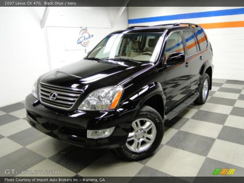 Black Onyx / Ivory 2007 Lexus GX 470