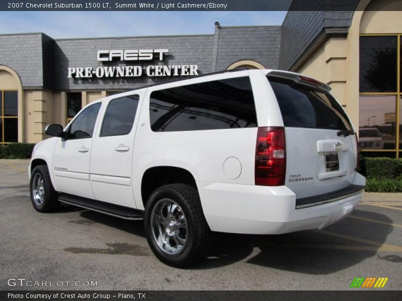 Summit White / Light Cashmere/Ebony 2007 Chevrolet Suburban 1500 LT