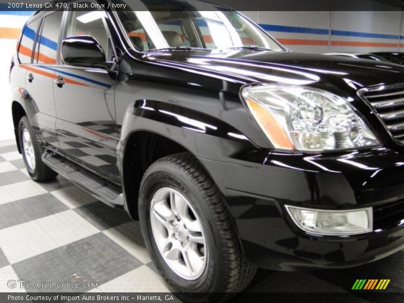 Black Onyx / Ivory 2007 Lexus GX 470