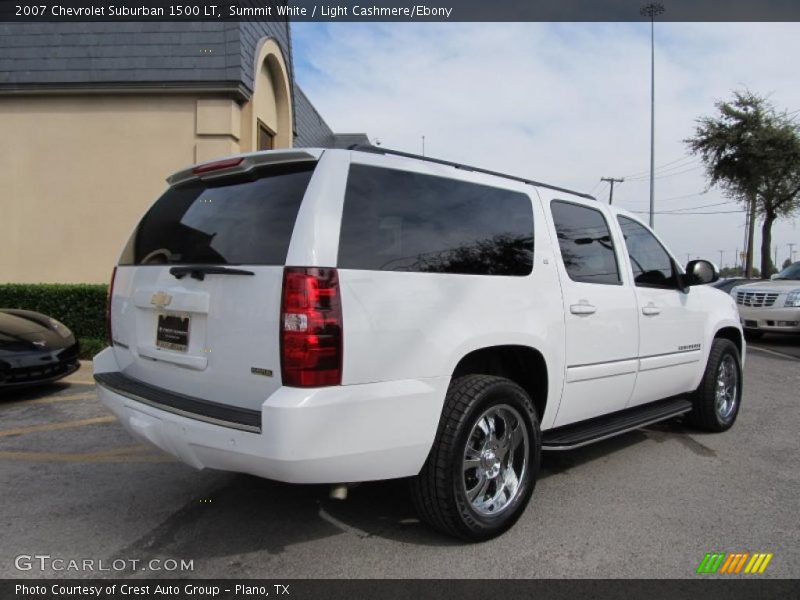 Summit White / Light Cashmere/Ebony 2007 Chevrolet Suburban 1500 LT