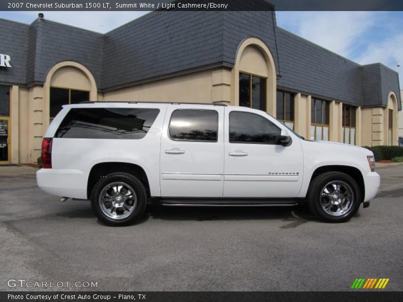 Summit White / Light Cashmere/Ebony 2007 Chevrolet Suburban 1500 LT