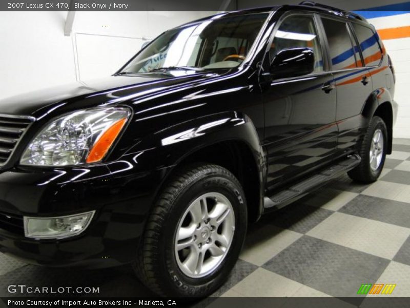 Black Onyx / Ivory 2007 Lexus GX 470