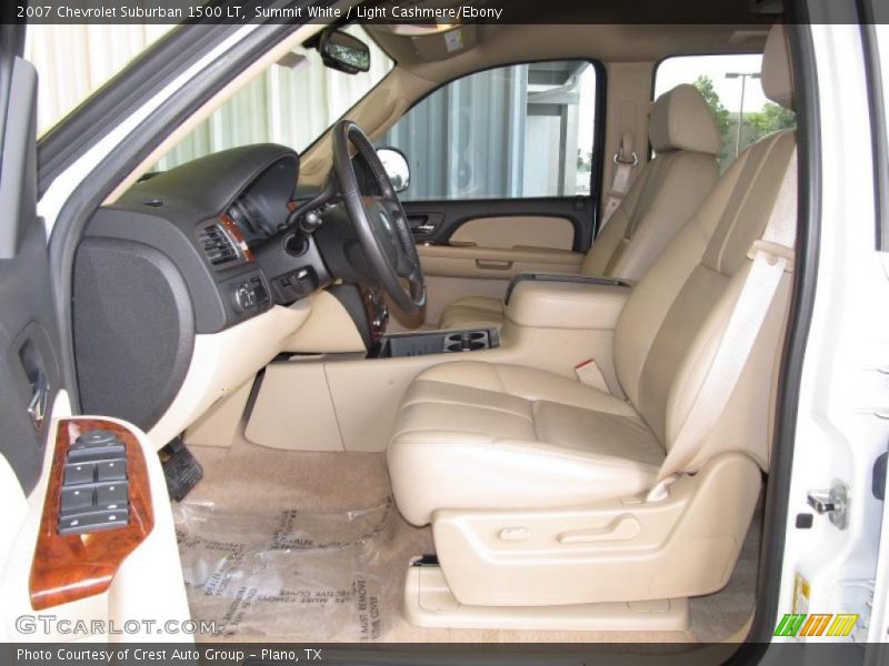  2007 Suburban 1500 LT Light Cashmere/Ebony Interior
