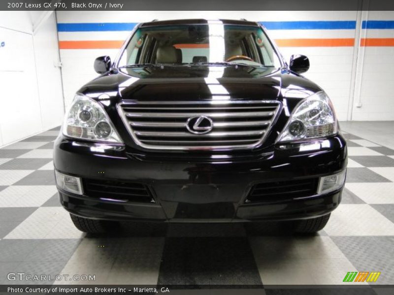 Black Onyx / Ivory 2007 Lexus GX 470