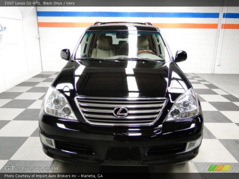 Black Onyx / Ivory 2007 Lexus GX 470