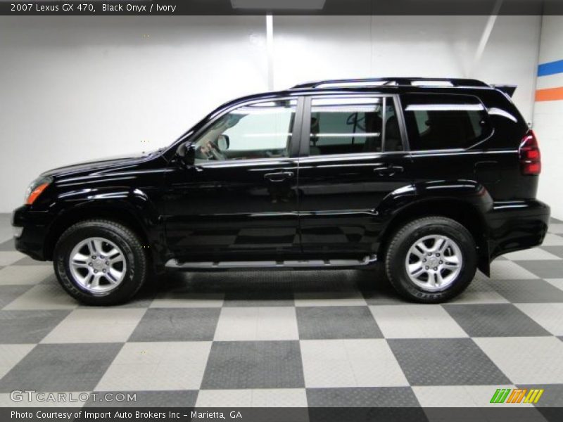 Black Onyx / Ivory 2007 Lexus GX 470