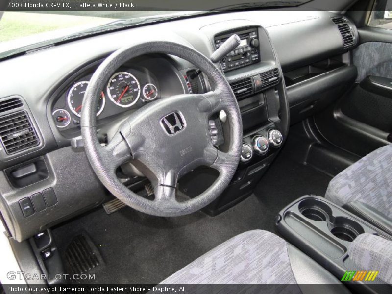  2003 CR-V LX Black Interior
