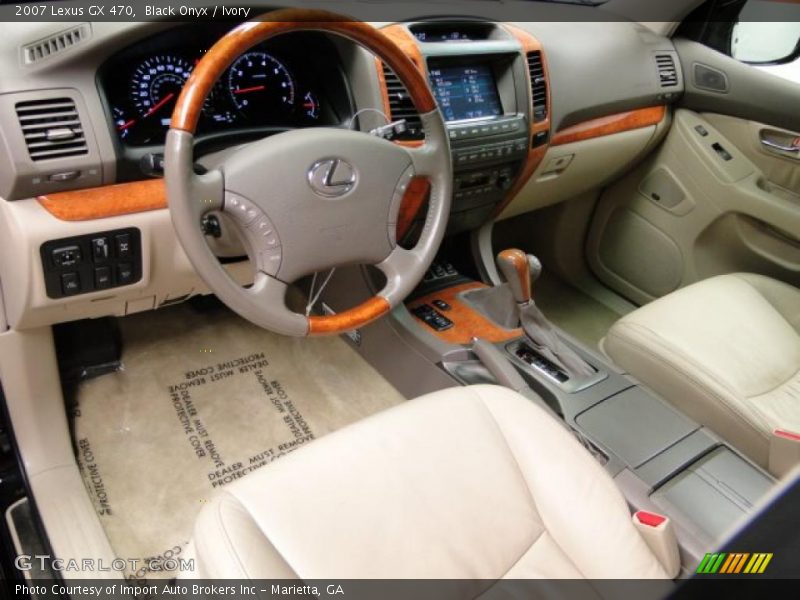 Ivory Interior - 2007 GX 470 