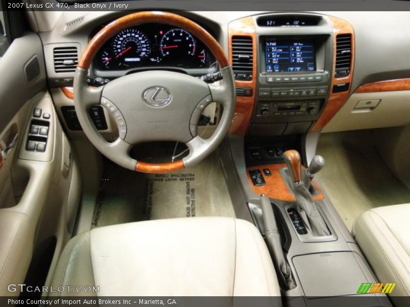 Dashboard of 2007 GX 470