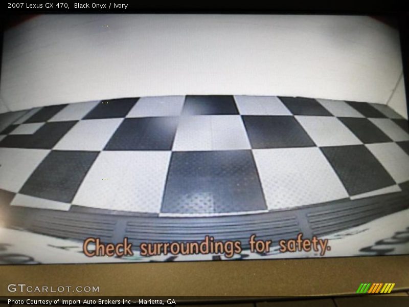 Black Onyx / Ivory 2007 Lexus GX 470