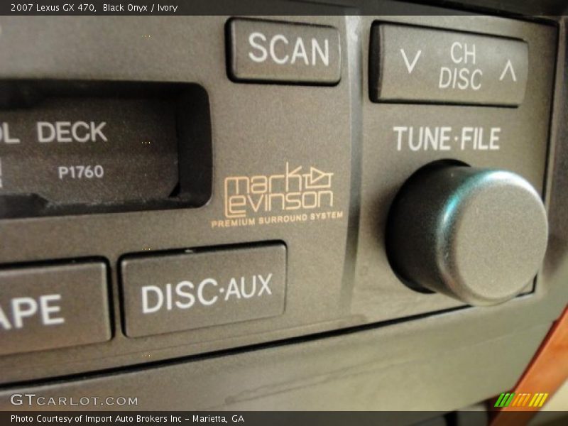 Black Onyx / Ivory 2007 Lexus GX 470