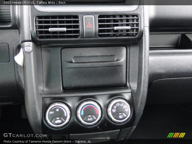 Taffeta White / Black 2003 Honda CR-V LX