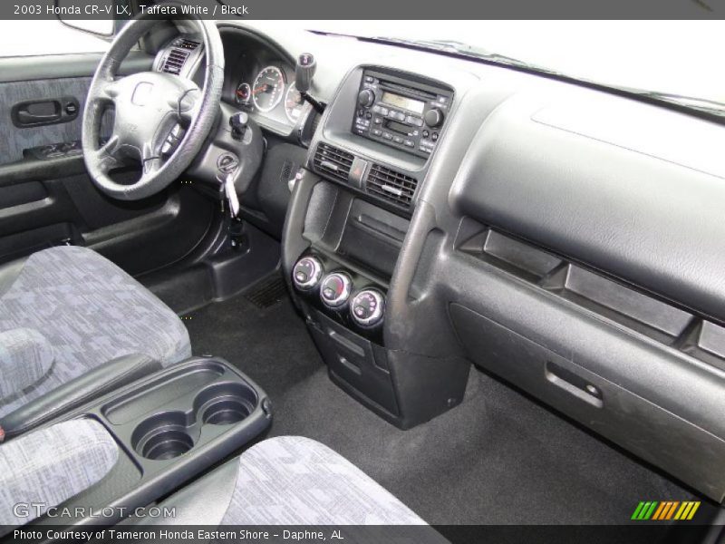 Taffeta White / Black 2003 Honda CR-V LX