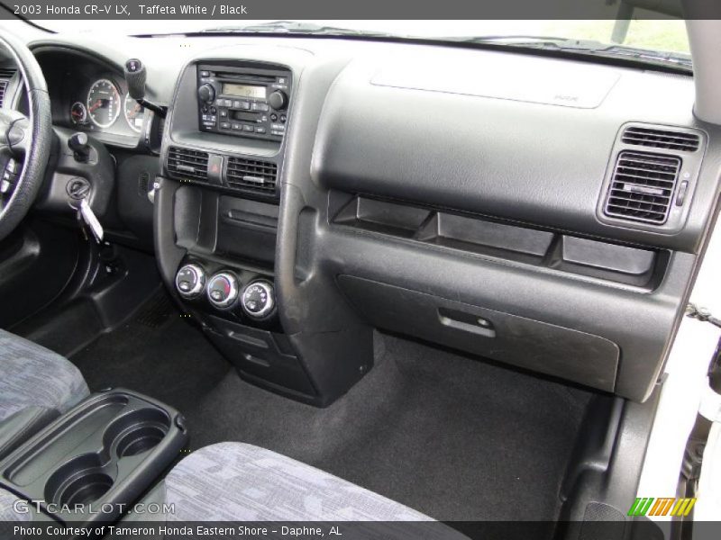 Taffeta White / Black 2003 Honda CR-V LX