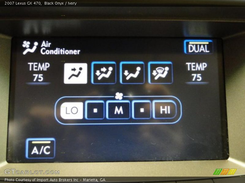 Black Onyx / Ivory 2007 Lexus GX 470