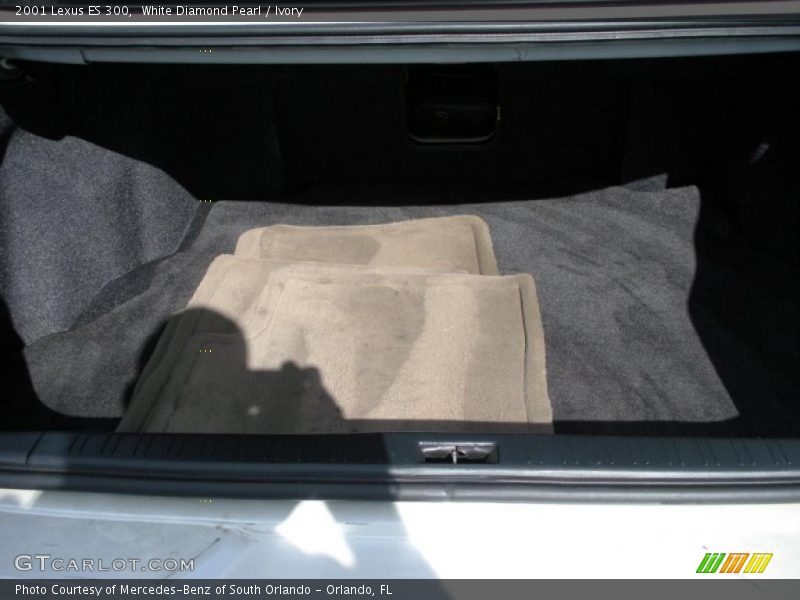 White Diamond Pearl / Ivory 2001 Lexus ES 300