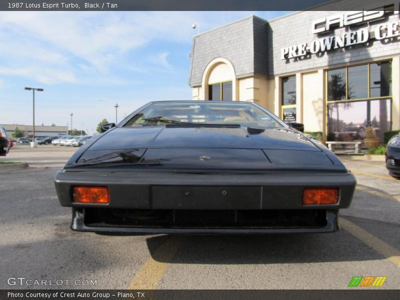 Black / Tan 1987 Lotus Esprit Turbo