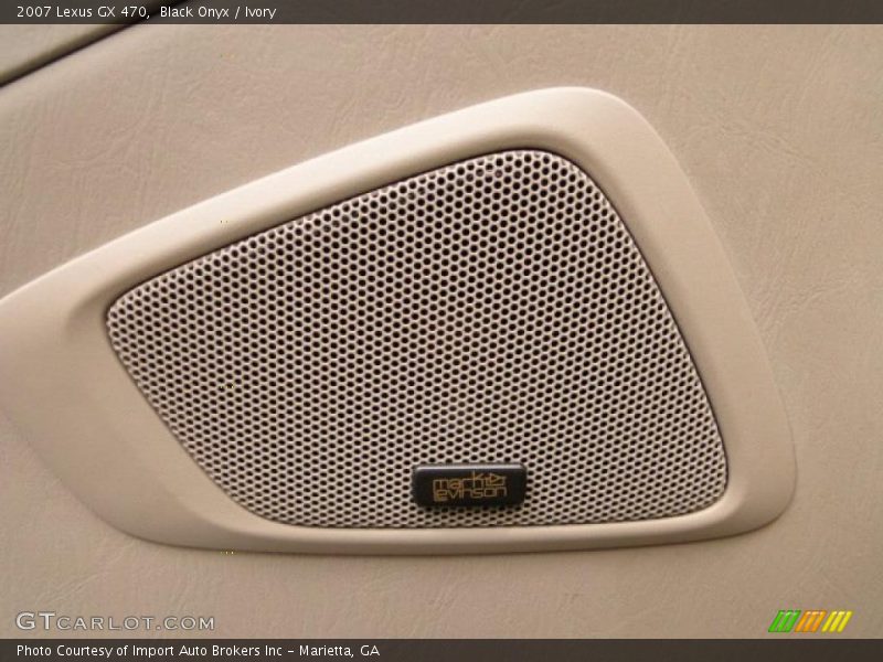 Black Onyx / Ivory 2007 Lexus GX 470
