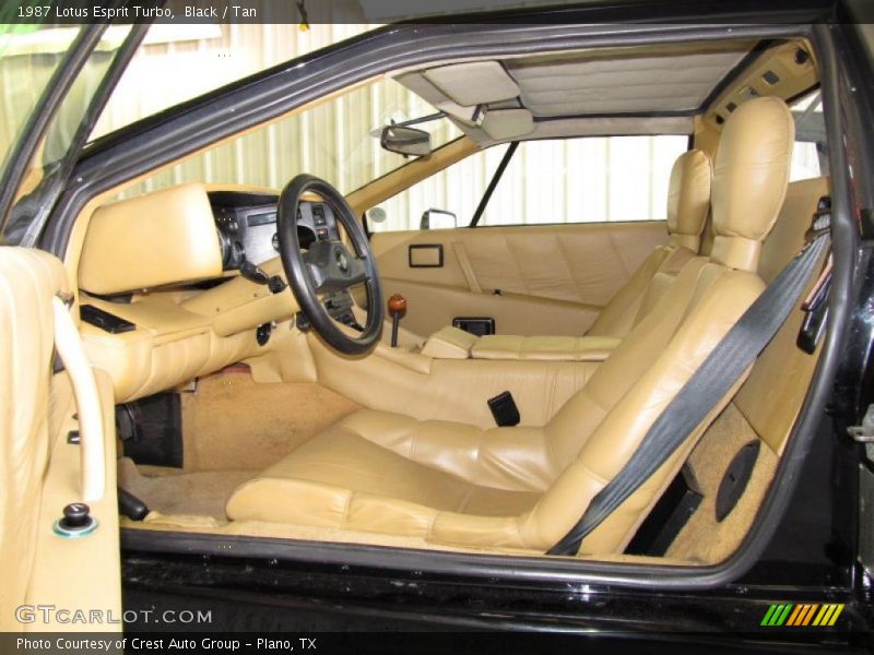  1987 Esprit Turbo Tan Interior
