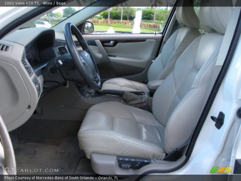  2001 V70 T5 Beige Interior