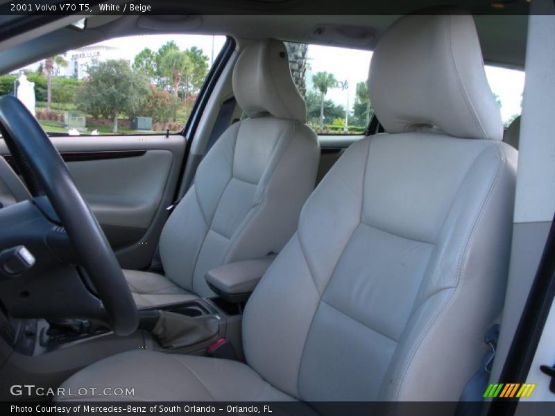  2001 V70 T5 Beige Interior