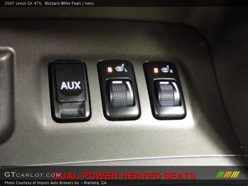 Blizzard White Pearl / Ivory 2007 Lexus GX 470