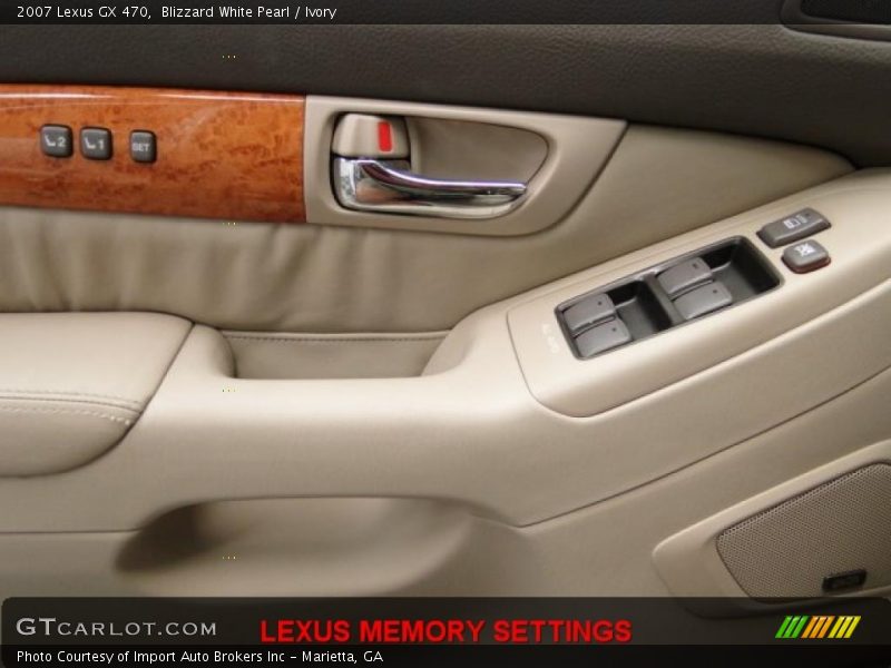 Blizzard White Pearl / Ivory 2007 Lexus GX 470