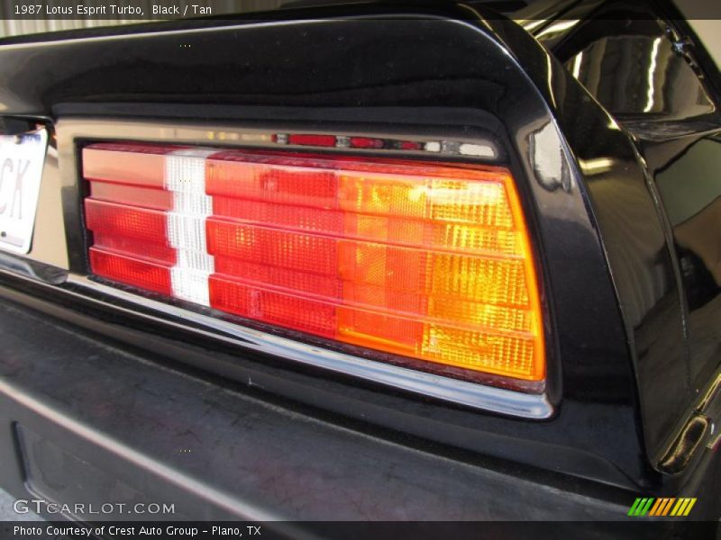 Black / Tan 1987 Lotus Esprit Turbo