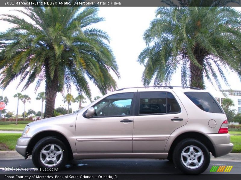  2001 ML 320 4Matic Desert Silver Metallic
