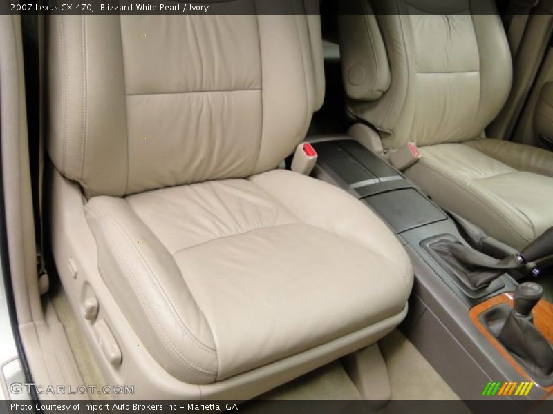 Blizzard White Pearl / Ivory 2007 Lexus GX 470