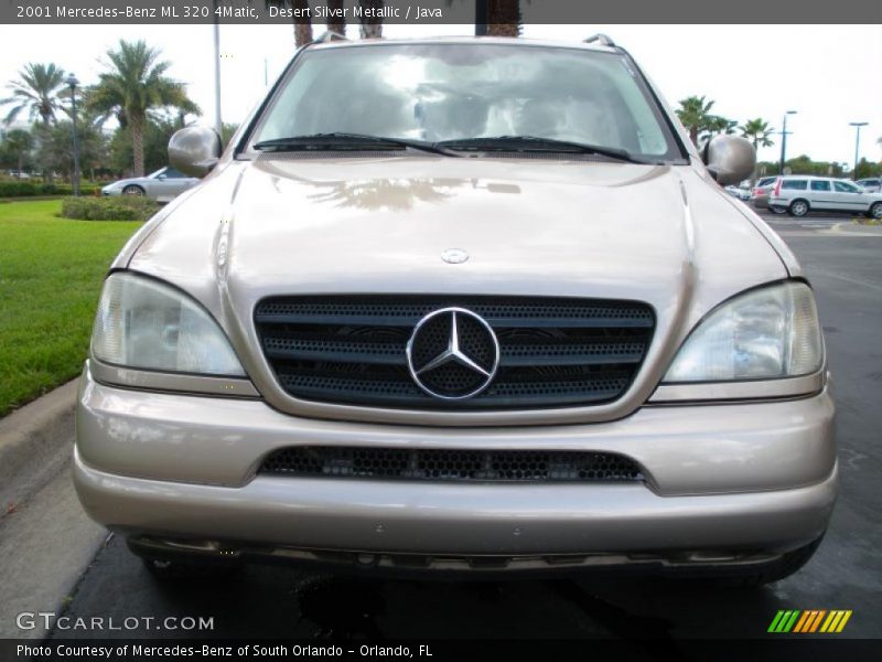 Desert Silver Metallic / Java 2001 Mercedes-Benz ML 320 4Matic