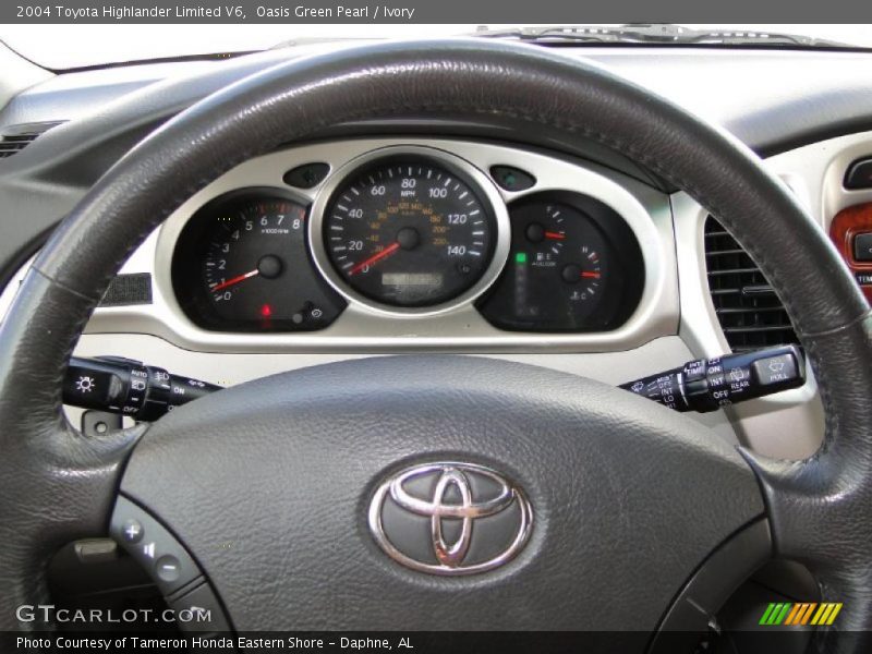  2004 Highlander Limited V6 Steering Wheel