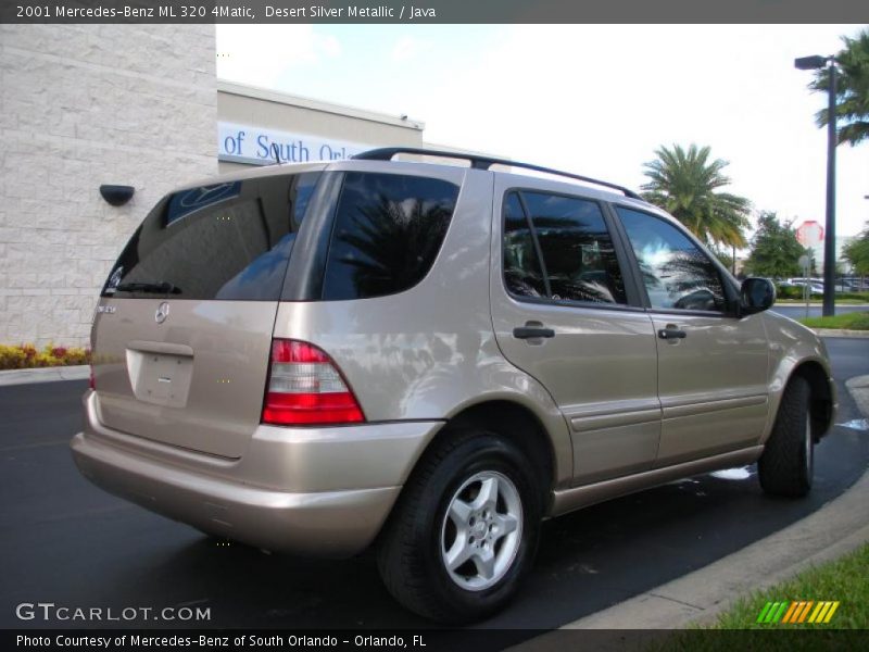 Desert Silver Metallic / Java 2001 Mercedes-Benz ML 320 4Matic