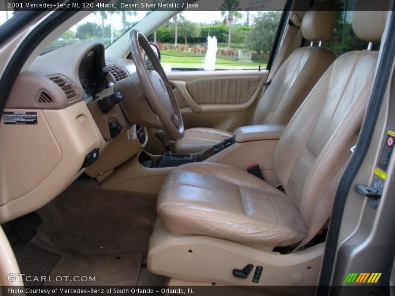 Java Interior - 2001 ML 320 4Matic 