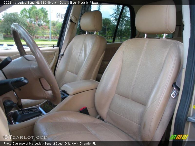  2001 ML 320 4Matic Java Interior