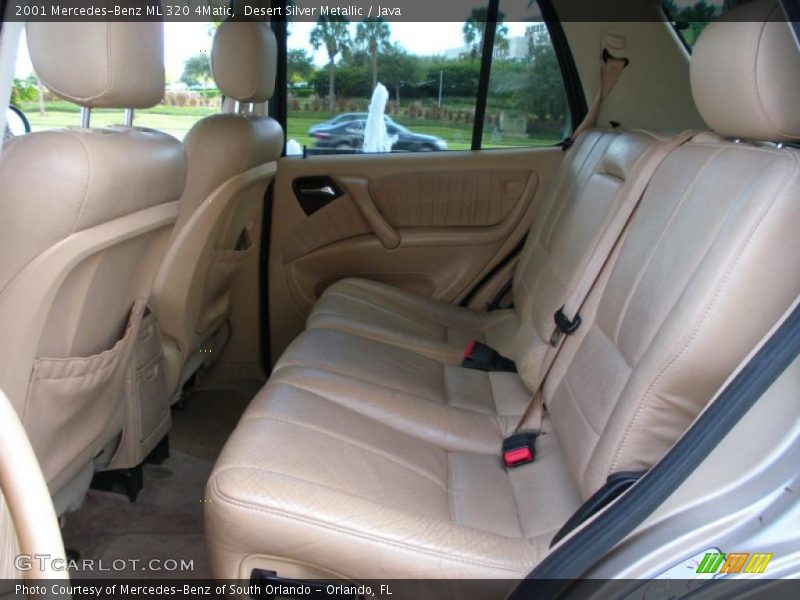 Desert Silver Metallic / Java 2001 Mercedes-Benz ML 320 4Matic