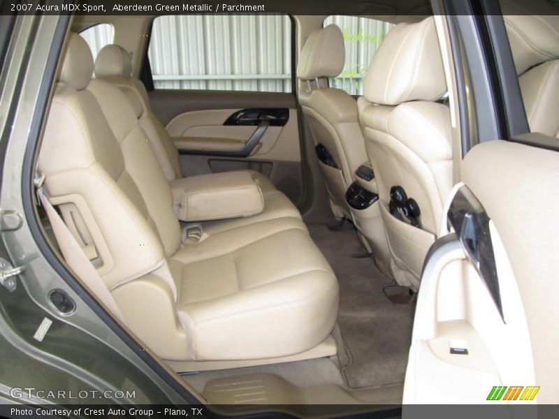 Aberdeen Green Metallic / Parchment 2007 Acura MDX Sport