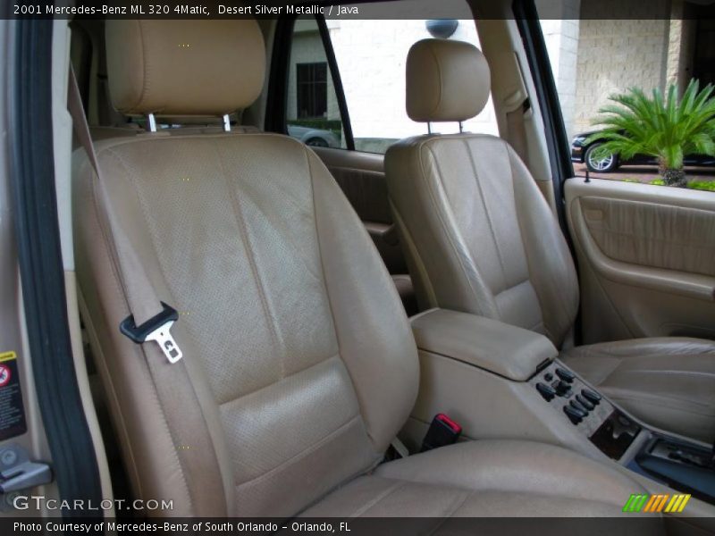Desert Silver Metallic / Java 2001 Mercedes-Benz ML 320 4Matic