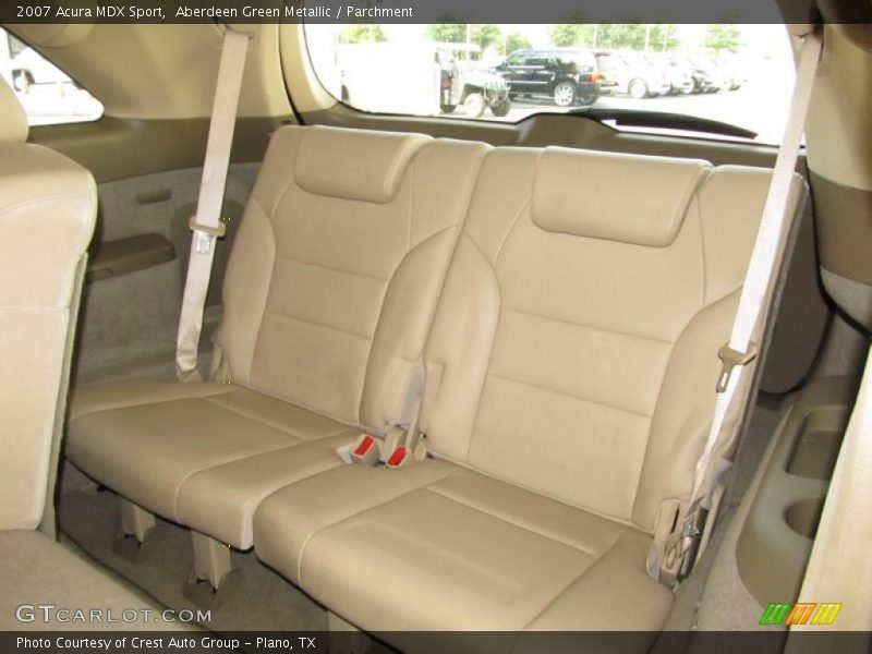 Aberdeen Green Metallic / Parchment 2007 Acura MDX Sport