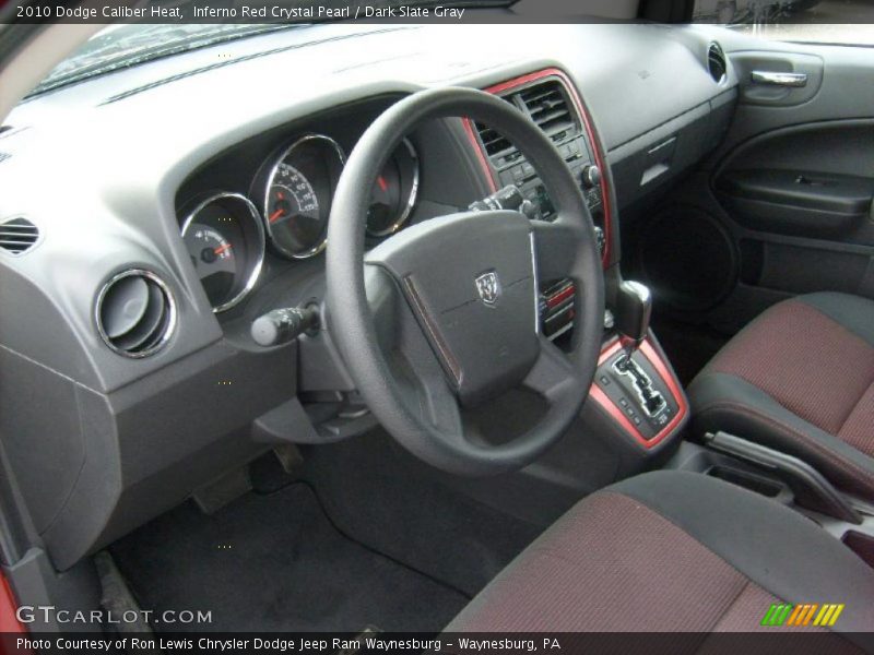 Dark Slate Gray Interior - 2010 Caliber Heat 
