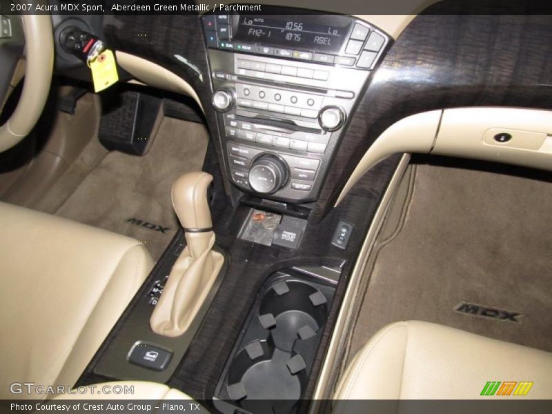 Aberdeen Green Metallic / Parchment 2007 Acura MDX Sport