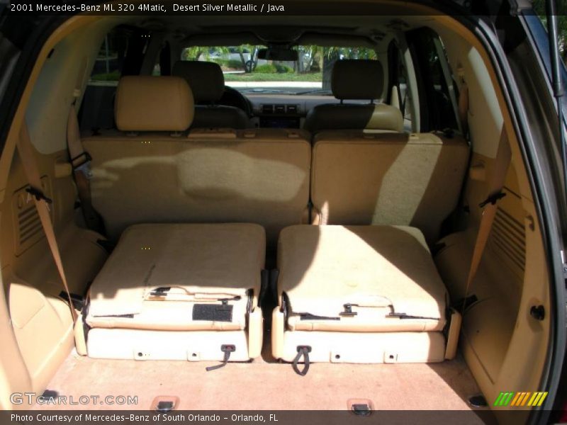 Desert Silver Metallic / Java 2001 Mercedes-Benz ML 320 4Matic
